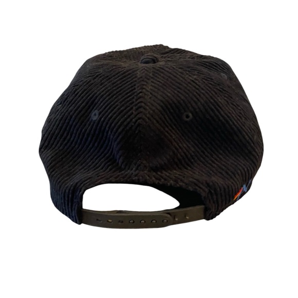 new Aviator Nation Bolt Vintage Corduroy black Trucker Hat - Picture 9 of 12